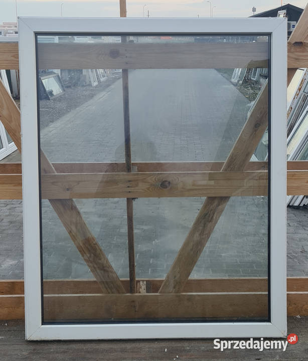 OKNA KacprzaK Witryna 99X123 FIX Używany PCV Lublin sprzedam