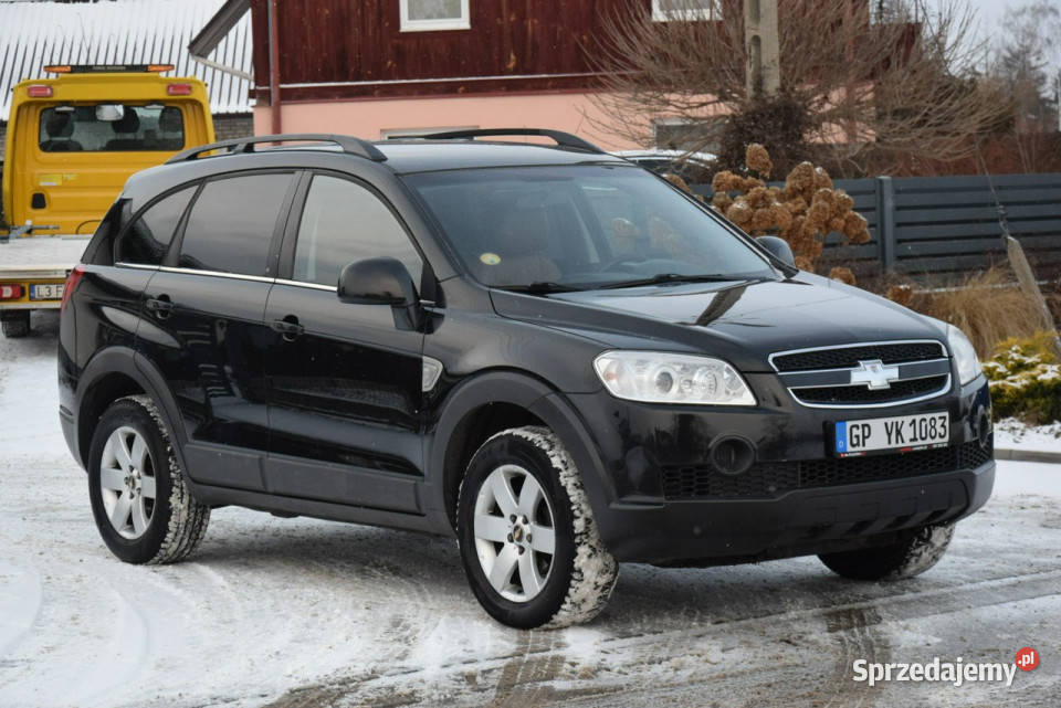 Chevrolet Captiva 20D 7Osobowy Skóra Serwisowany nieuszkodzony Samochody osobowe Majdan Sieniawski