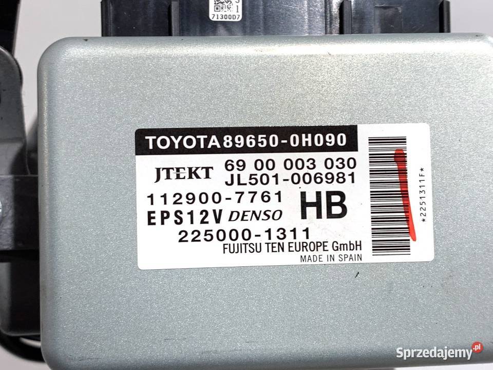 POMPA WSPOMAGANIA TOYOTA AYGO II 896500H090 10 osobowe