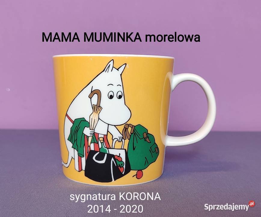 Muminki KUBEK Moomin Arabia Finland MAMA MUMINKA Jasień