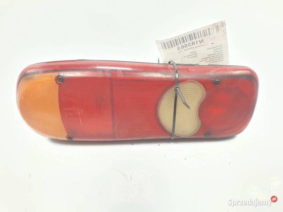 LAMPA PRAWA TYŁ RENAULT MAXITY Lipno