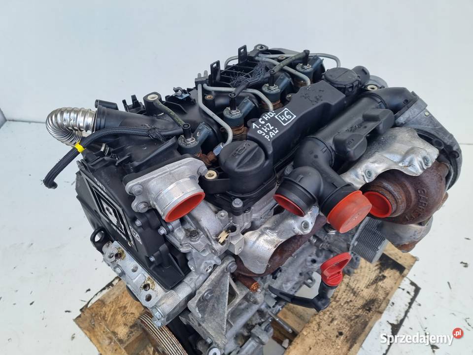 SILNIK KOMPLET Peugeot 3008 16 HDI 109 ładnie Rudka sprzedam