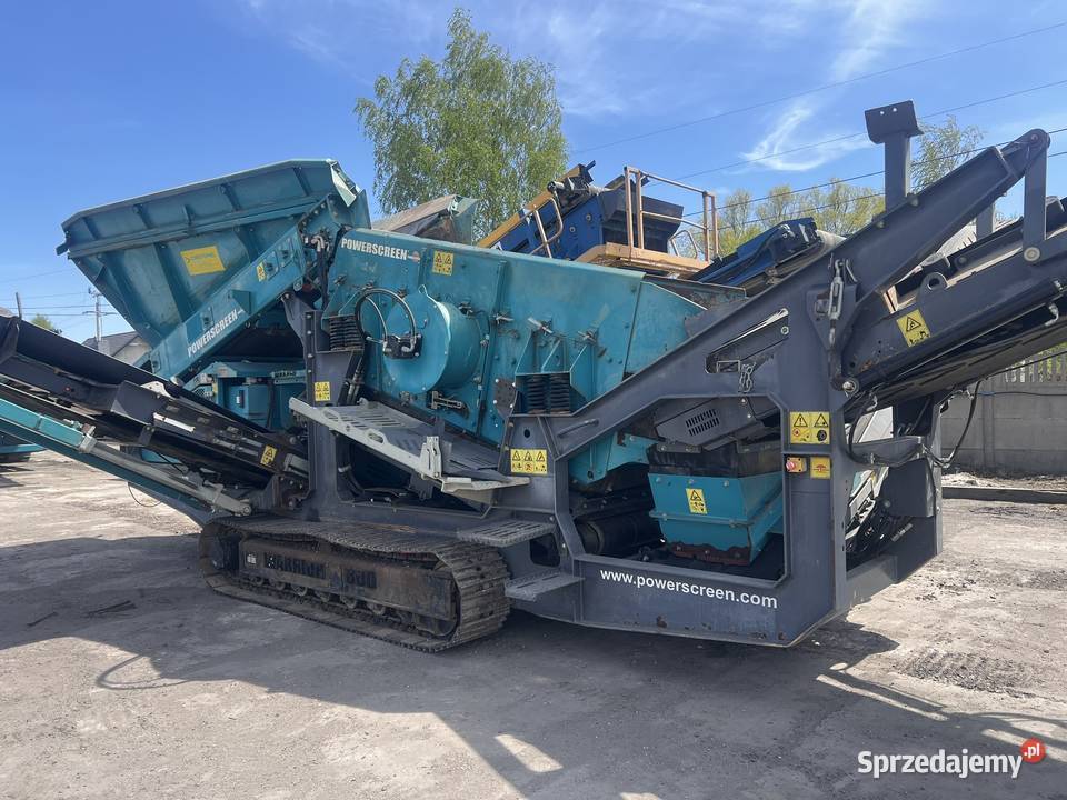 Przesiewacz Powerscreen Warrior 800 Zator
