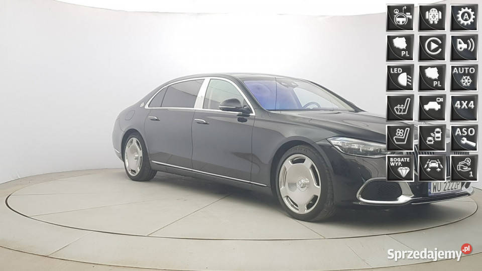Mercedes Maybach Klasa S 580 4Matic Z Polskiego autoalarm