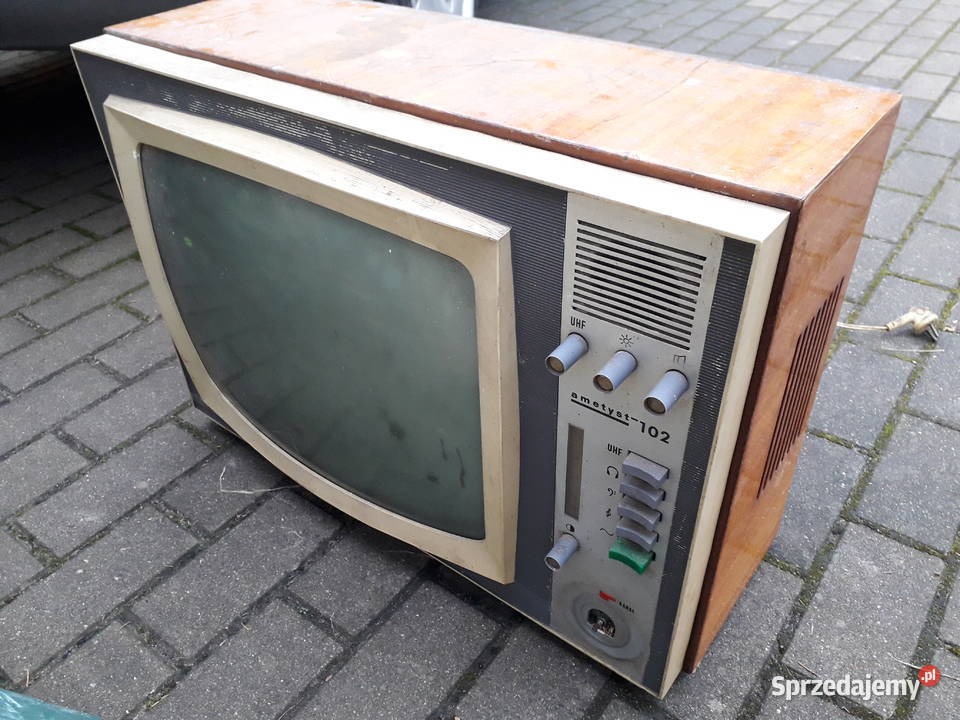 Ametyst telewizor barek akwarium rekwizyt Kineskopowy mazowieckie Warszawa