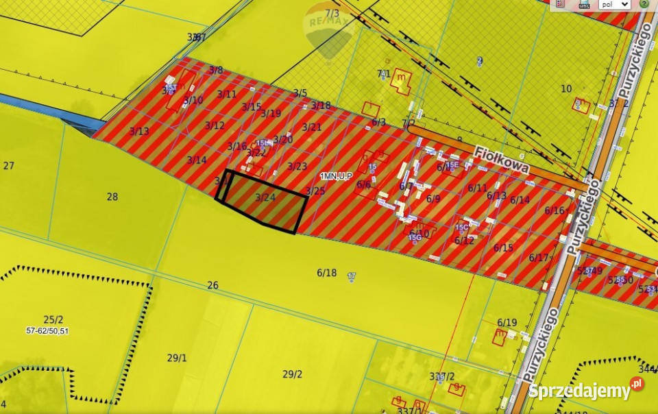 Działka budowlanoinwestycyjna 68m sprzedam