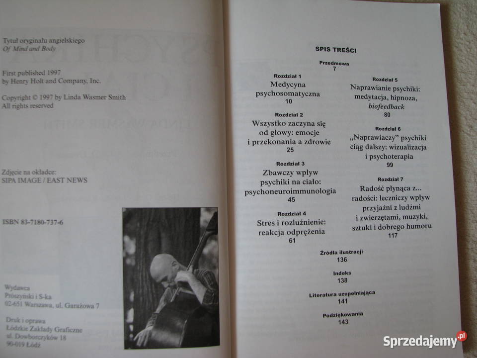 Psychika i ciało Linda Wasmer Smith Poradniki, albumy i reportaże