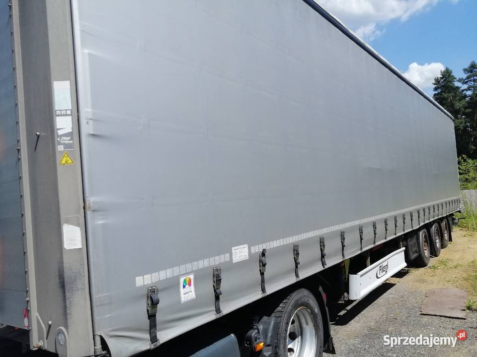 Naczepa Plandeka Fliegl SDS01 Mega Mulda 2019 śląskie Żelisławice