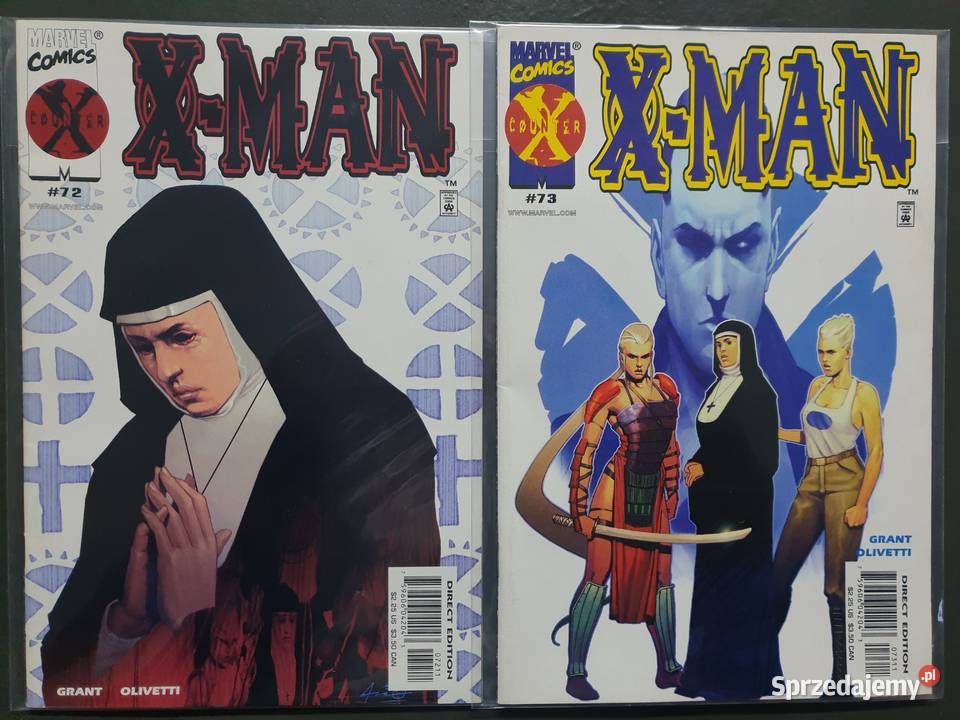 XMan zestaw 5 oryginalnych komiksów Marvel USA Gdynia