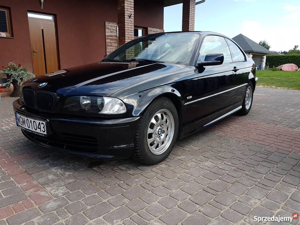 BMW E46 Coupe Czarna Perełka z Gazem 240000km Warszawa