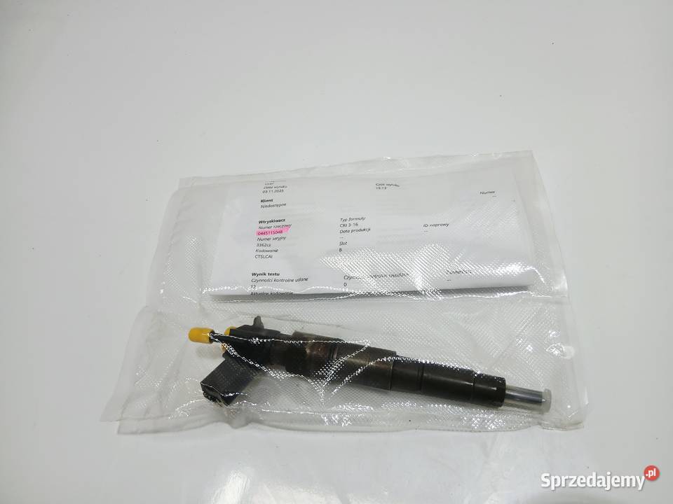 WTRYSKIWACZ BMW E60 30 D 0445115048 Wtryskiwacze
