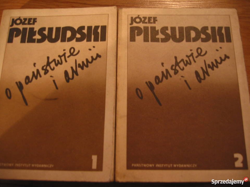 Józef Piłsudski O państwie i armii sprzedam