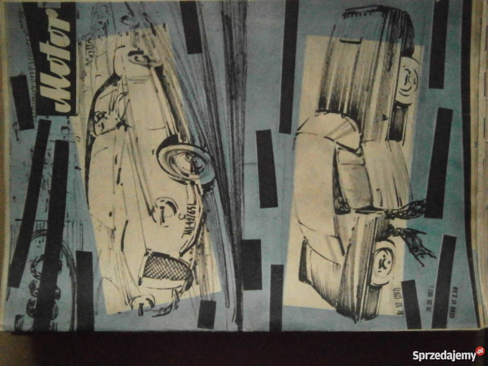 Czasopismo Motor roczniki lata 50 Kraków