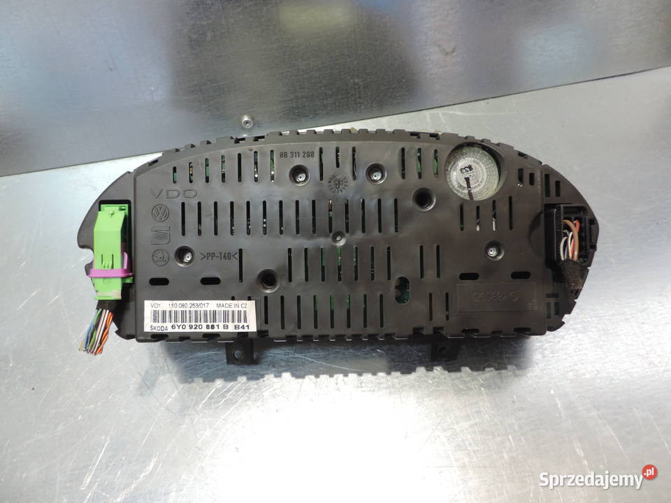 LICZNIK SKODA FABIA 1 16 16V 6Y0920883B Nowy Sącz
