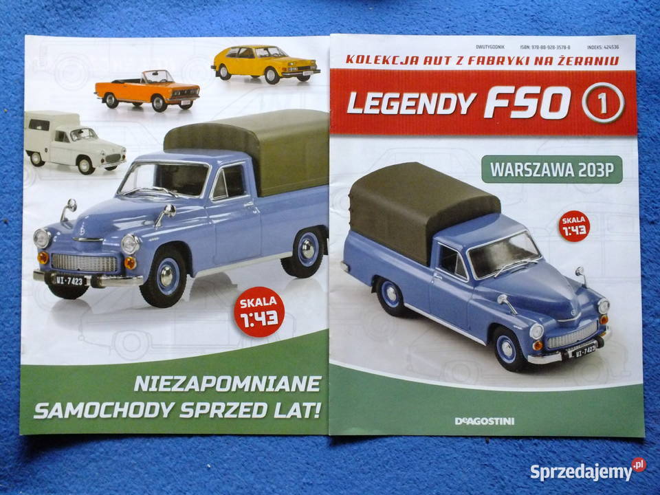 Sprzedam nowy model FSO Warszawa 203P LEGENDY