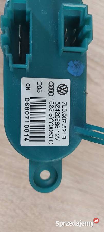 Rezystor dmuchawy AUDI Q7 VW TOUAREG 7L0907521B osobowe Wentylacja Szczecin sprzedam