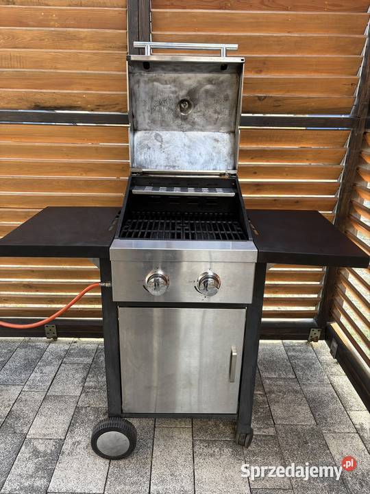 Grill gazowy Barney Barbecue 2 palniki żeliwny