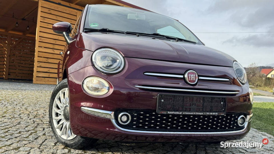 Fiat 500 125 Benz 70 z Niemiec Panorama Tempomat manualna Strzegom