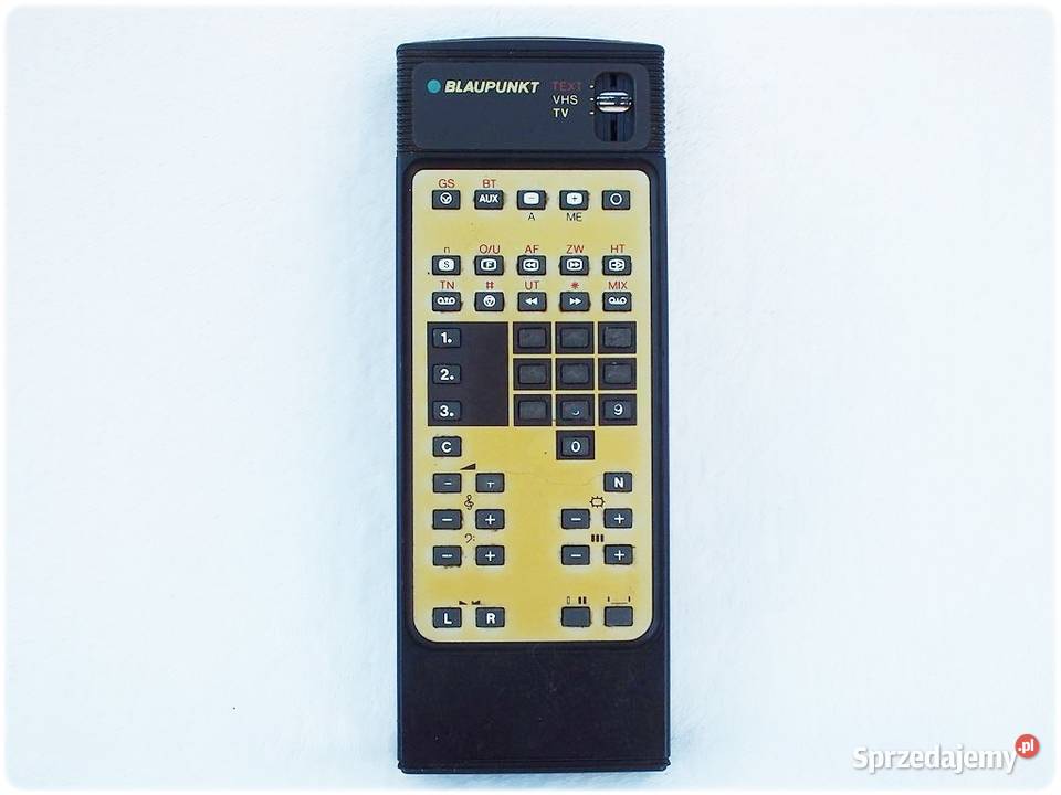 Pilot BLAUPUNKT do starszych TV i magnetowidów z