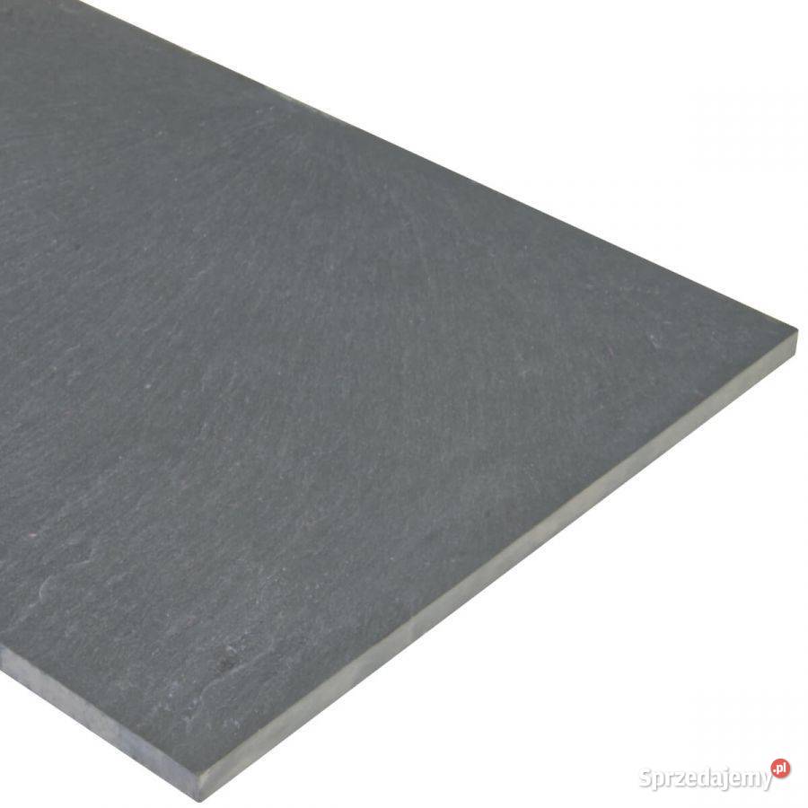 Płytki Łupek Carbon Black naturalny 60x30x113 Kraków