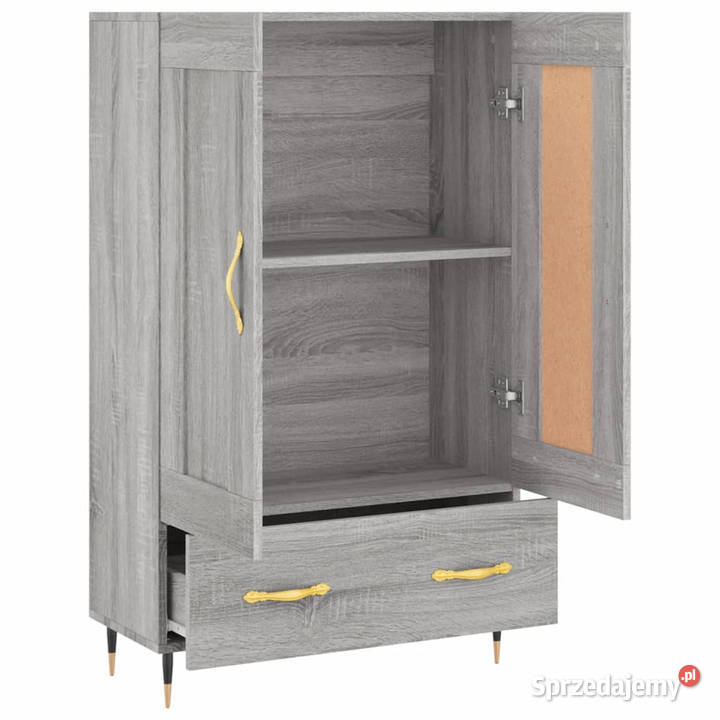 Wysoka szafka szary dąb sonoma 695x31x115 Warszawa