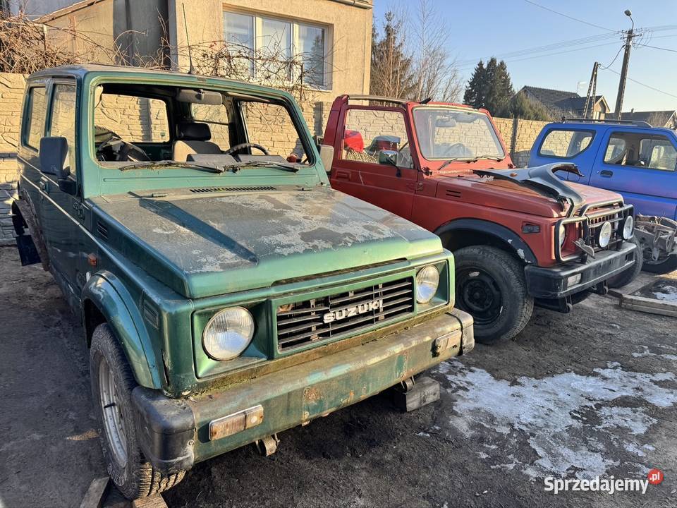 wszystkie części do Suzuki Samurai nadwozie Pobiedziska