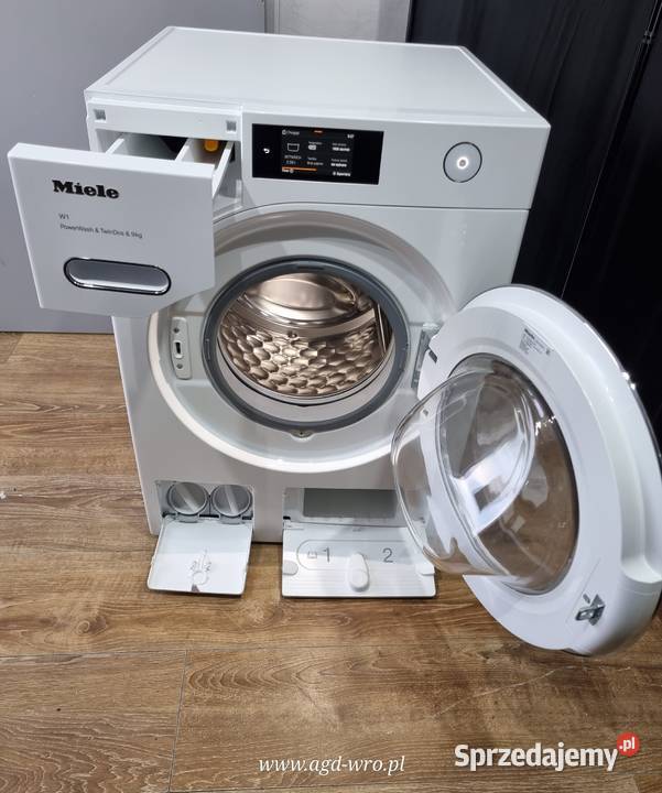Zestaw Miele Pralka W1 WWR 860 WPS Suszarka T1 sprzedam