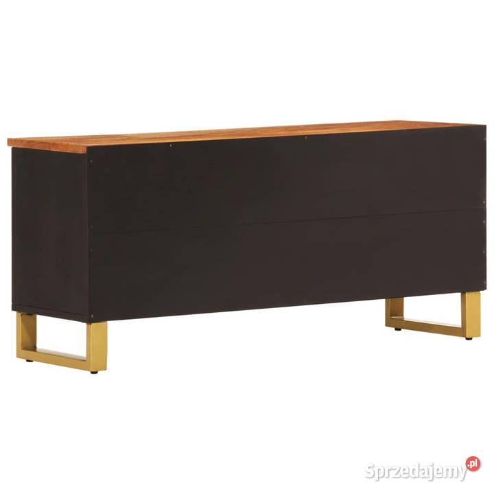 Szafka pod TV brązowoczarna 100x335x46 lite mazowieckie Warszawa sprzedam