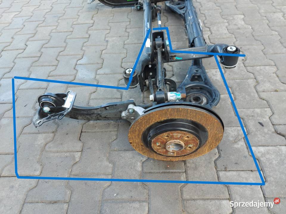 Chery Omoda 5 2024 zawieszenie lewe tył tylne osobowe