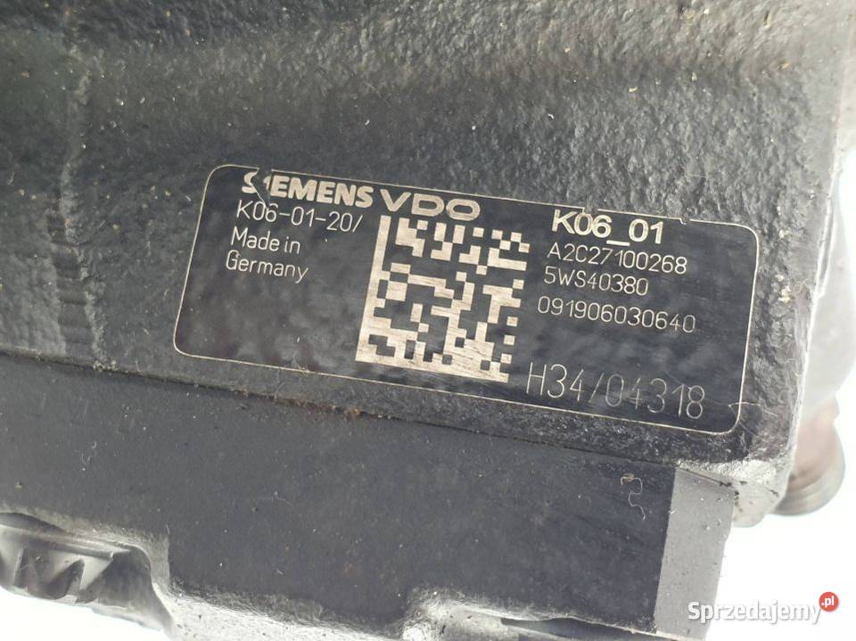 POMPA WTRYSKOWA FORD MONDEO MK4 A2C27100268 Lipno