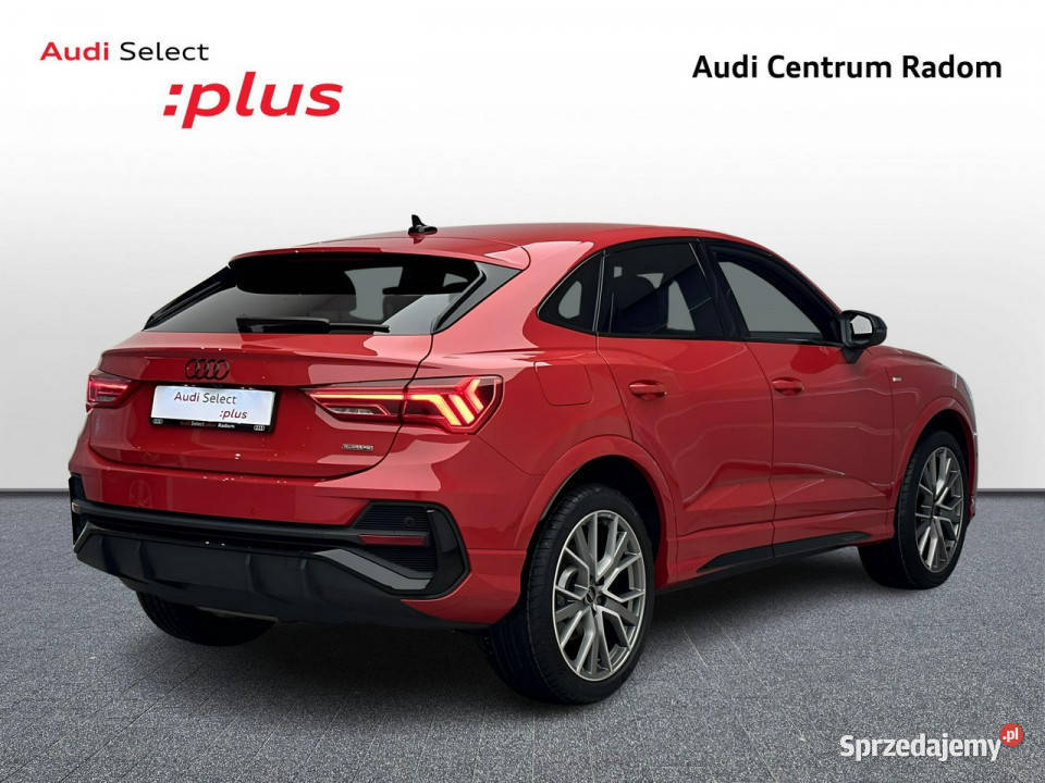 Audi Q3 Sportback 40TDI Quattro Sline Sonos3D kurtyny powietrzne