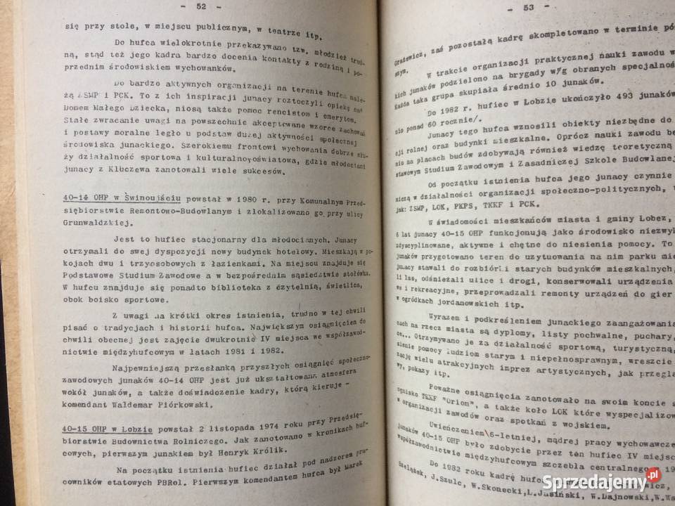 3418 25 Lat Działalności OHP Na Pomorzu Szczecin