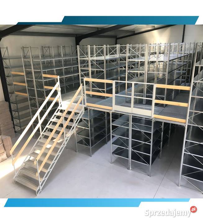 ANTRESOLE MAGAZYNOWE AM3 60 m2 REGAŁ PÓŁKOWY pomorskie Lębork sprzedam