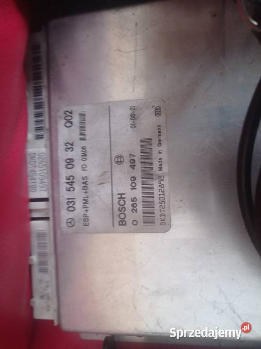 Mercedes w220 s600 sterownik komputer stacyjka Włocławek