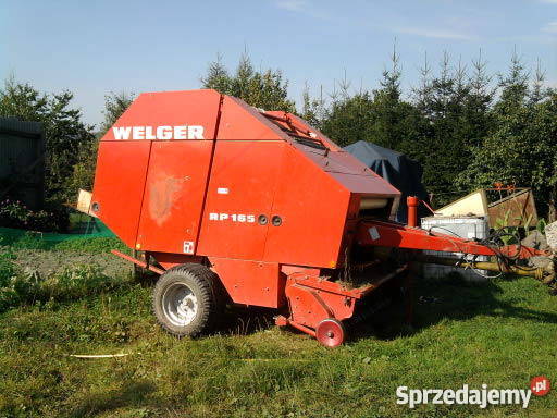 Prasa rolująca WELGER RP 165 Owijanie siatka