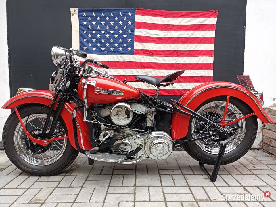 Harley Davidson WLA 42 odrestaurowany wlc wl wld nieuszkodzony Chełm