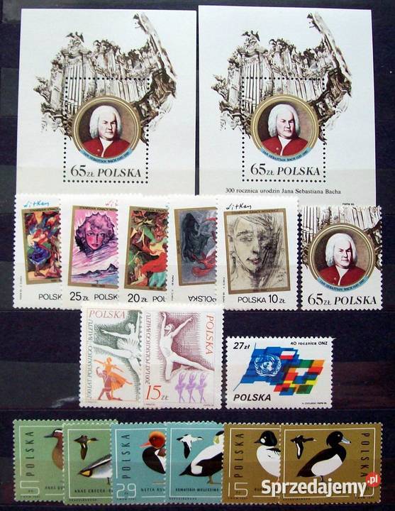 Znaczki polskie 1985 IV kwartał