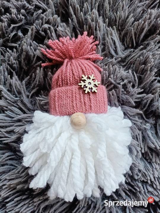 Mikołaj skrzat zawieszka bombka ozdoba