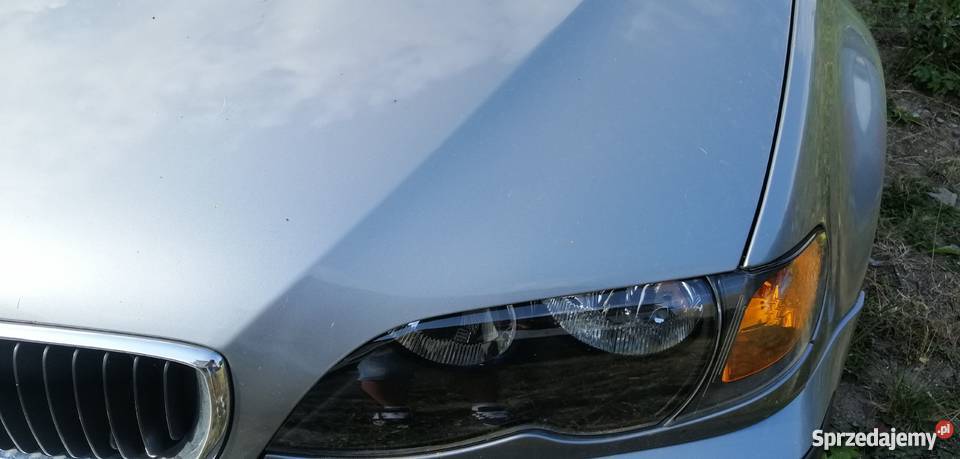 Bmw e46 maska lift przód silbergrau metallic łódzkie