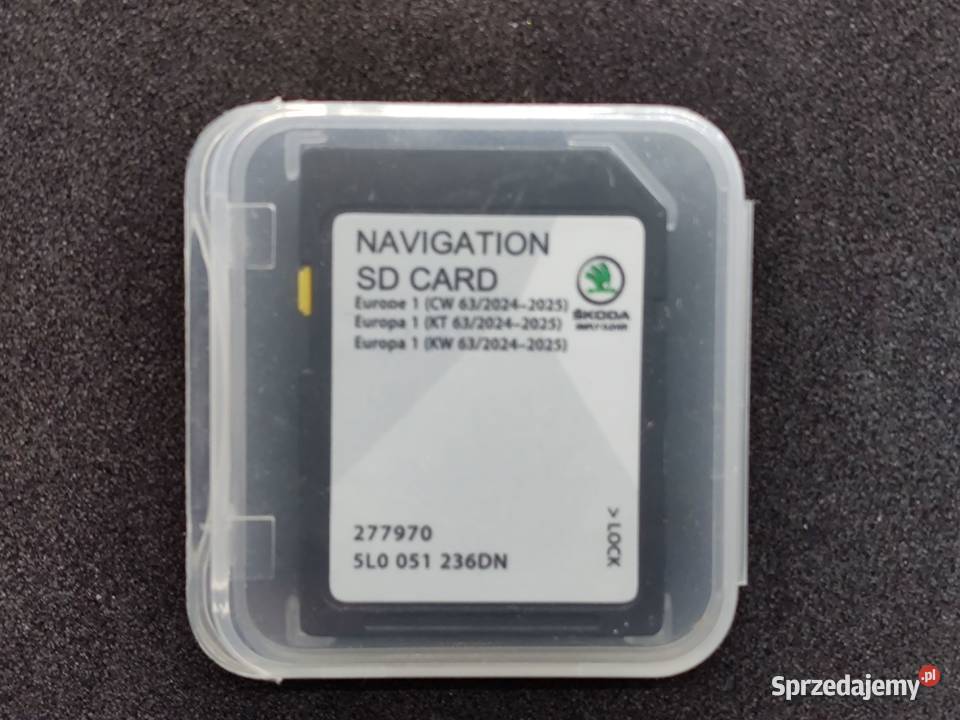 Aktualizacja map systemów Skoda EU Nawigacje GPS Sandomierz