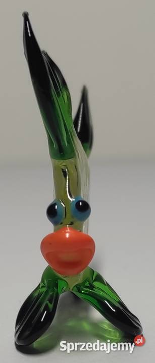 Szklana ryba ze szkła kolorowa szkło artystyczne Warszawa