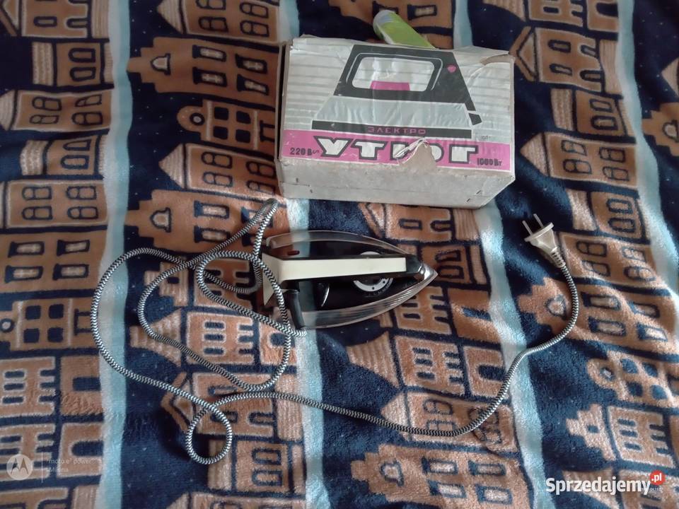 Sprzedam stare solidne żelazko PRL Bukowno