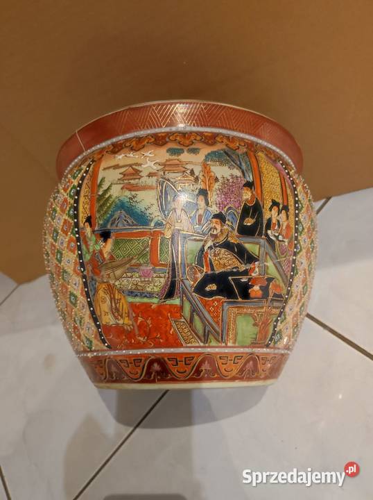 misa waza wazon osłonka donica chińska porcelana Kielce sprzedam