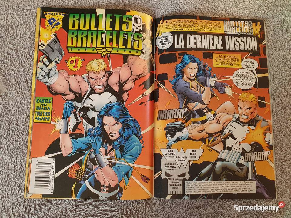 DC versus Marvel Comics Amazon 1997 język Rok wydania 1997 pomorskie Gdynia