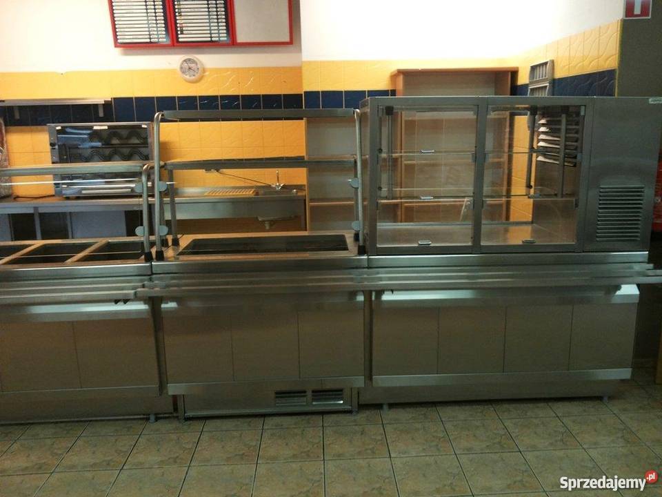 Ciąg wydawczy potraw w pełni sprawny wielkopolskie Poznań