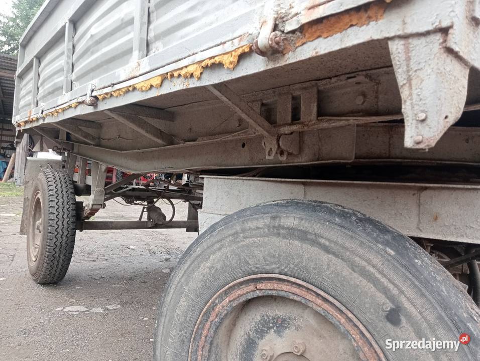 Przyczepa wywrotka d47 nieuszkodzony