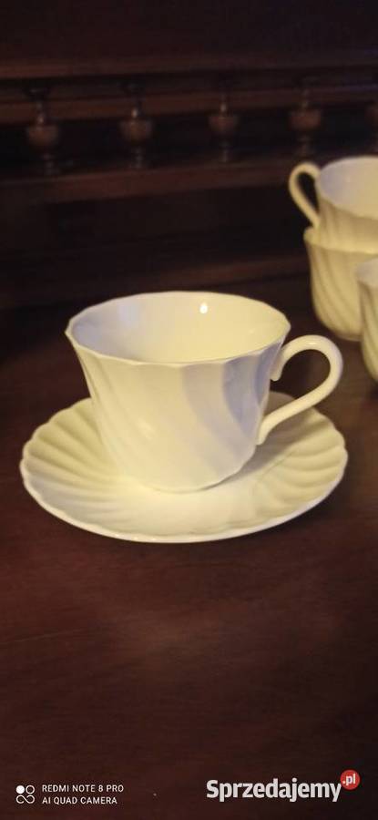 Filiżanka biała Wedgwood Made in England Gdańsk