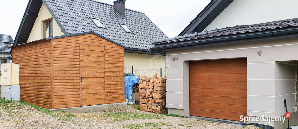 SCHOWEK DOMEK OGRODOWY 3M X 3M DWUSPAD DRZWI