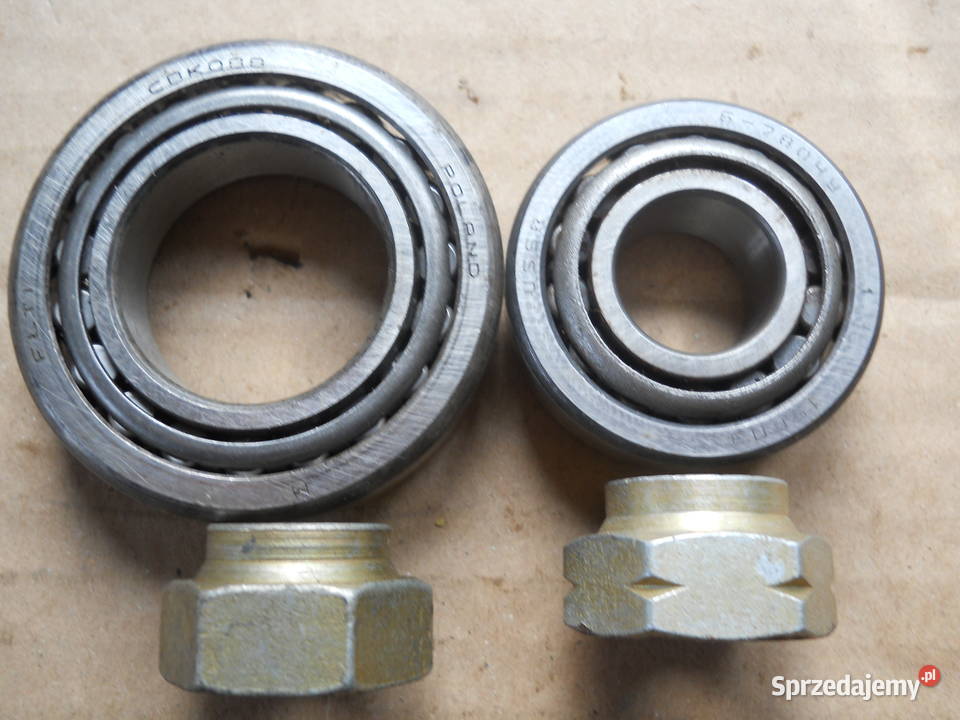 Łożyska stożkowe koła przedniego Fiata 125 FSO