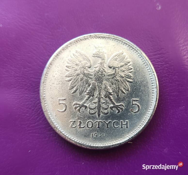 MonetaNumizmatKopia II RP 5 SZTANDAR 1930 2 Pruszków